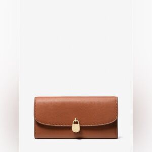 Micah Kors Hamilton Large Leather Continental Wallet